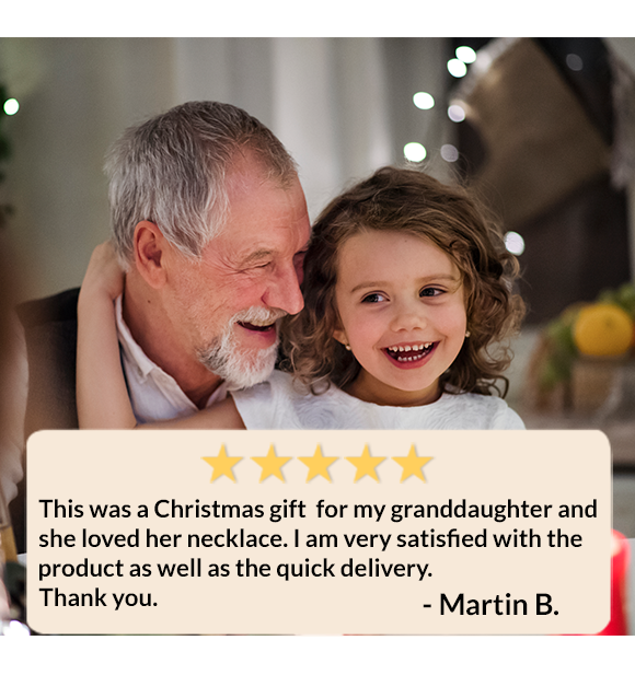 [ALMOST SOLD OUT]  Gift for Granddaughter " Always Keep Me In Your Heart" Necklace